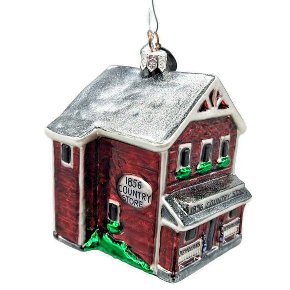 Landmark Creations The 1856 Country Store Hand Painted European Glass Ornament - Picture 2 of 16